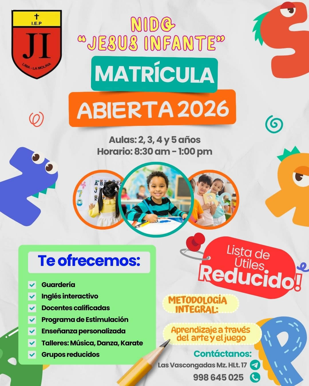 Nido Jesús Infante en La Molina