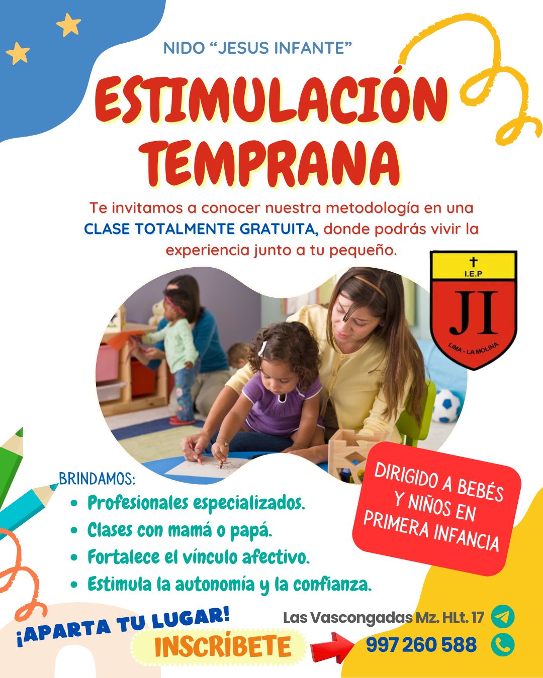 Estimulación temprana en la Molina - Jesús Infante